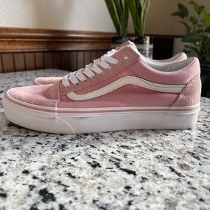 Vans Old Skool Women’s 8.5 / Mens 7, Pink